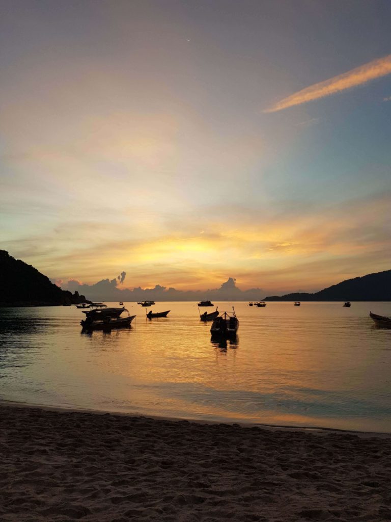 sunrise at perhentian islands