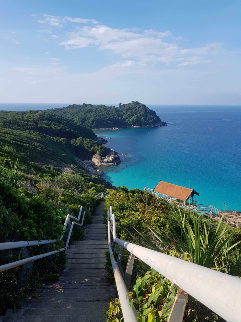 hiking at perhentian islands